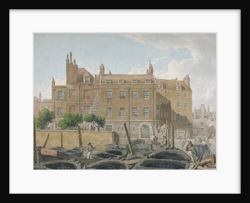 The Treasury, Whitehall, Westminster, London by Robert Blemmell Schnebbelie