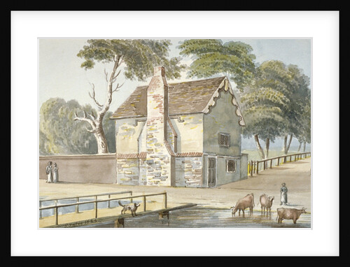 An almshouse in Carshalton, Surrey by G Yates