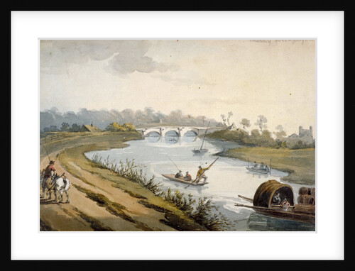 River Thames near Chertsey, Surrey by George Shepheard