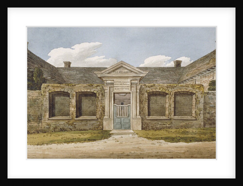 Entrance to the Winchester Almshouses on Richmond Hill, Surrey by Anonymous