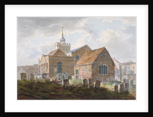 South-east view of the church of St Mary Magdalene, Richmond, Surrey by Anonymous