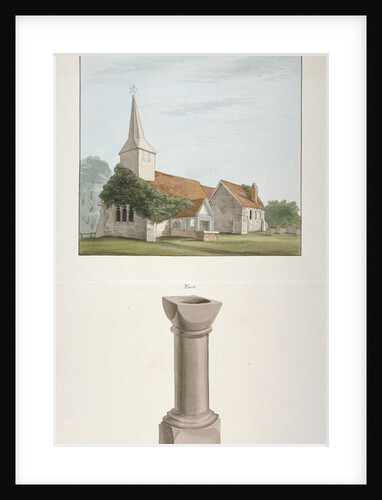 South-west view of St Mary's Church, Stapleford Tawney, Essex by Anonymous