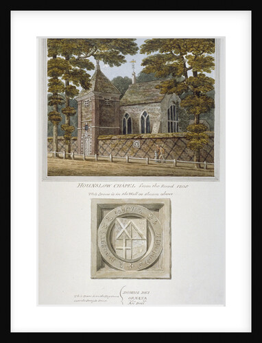 Hounslow Chapel, High Street, Hounslow, Middlesex by Anonymous