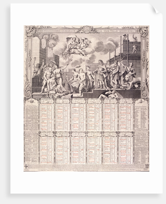The Stationers' Almanack for 1769 by Anonymous