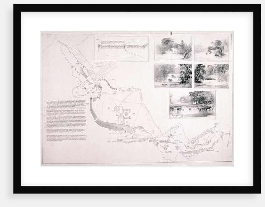 A plan of Hyde Park, Green Park and St James's Park by Anonymous