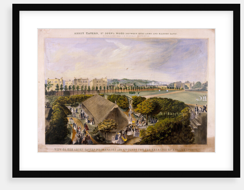 Abbey Tavern, St John's Wood, London by James Barnett