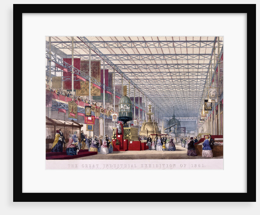 Great Exhibition, Crystal Palace, Hyde Park, London by Dickinson Brothers