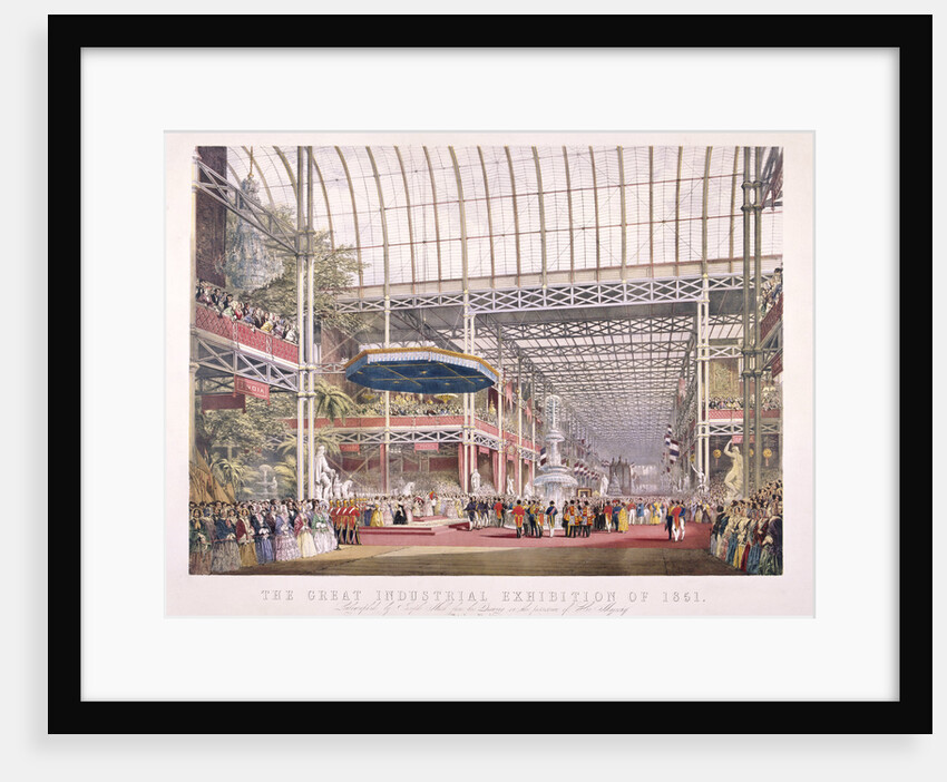 Great Exhibition, Crystal Palace, Hyde Park, London by Dickinson Brothers