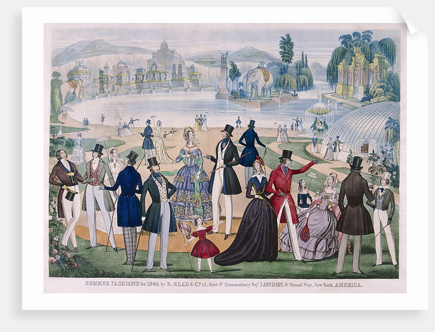 Summer Fashions for 1844 by Anonymous