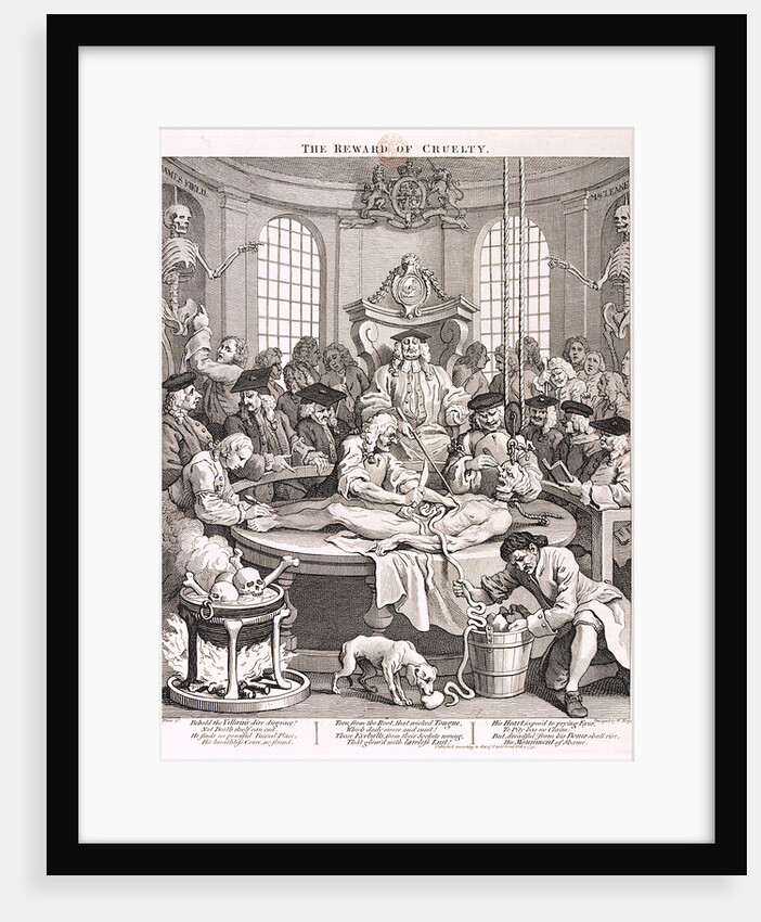 The Reward of Cruelty, plate IV from The Four Stages of Cruelty by Anonymous