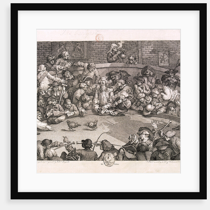 The cockpit, London by William Hogarth