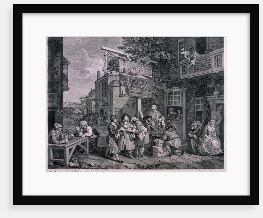 Canvassing for votes by Charles Grignion