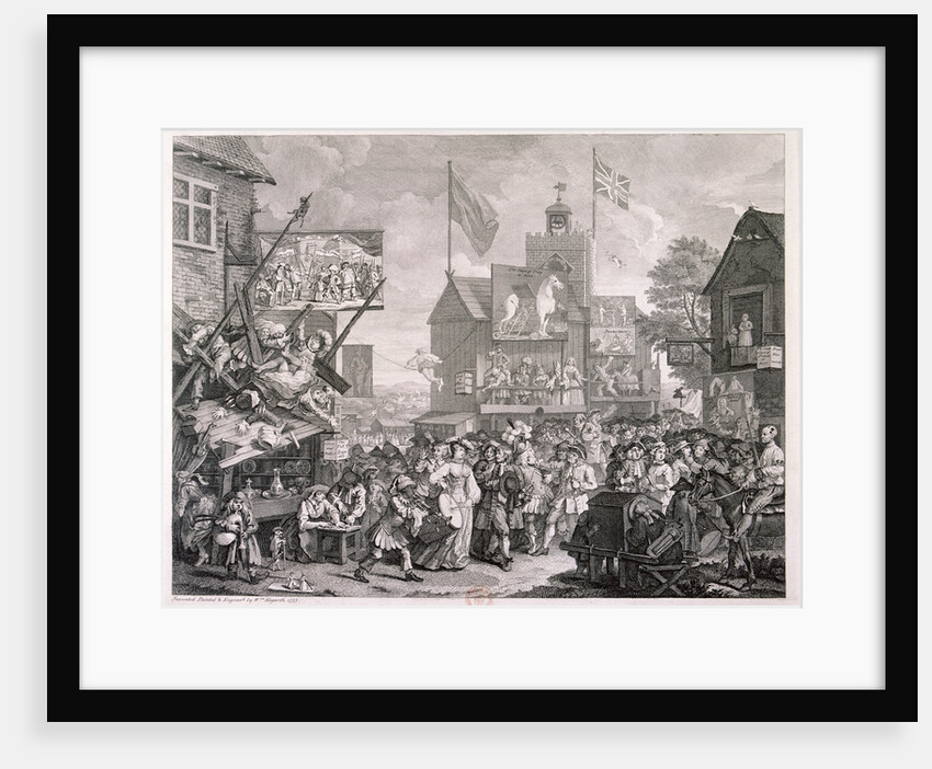 Southwark Fair by William Hogarth