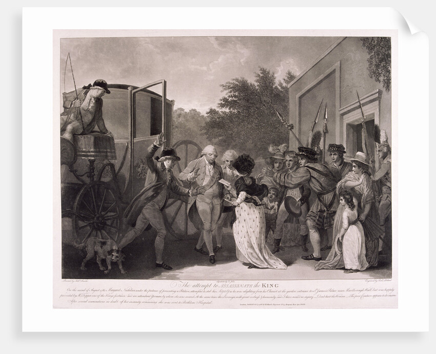 Assassination attempt on King George III by Francis Jukes