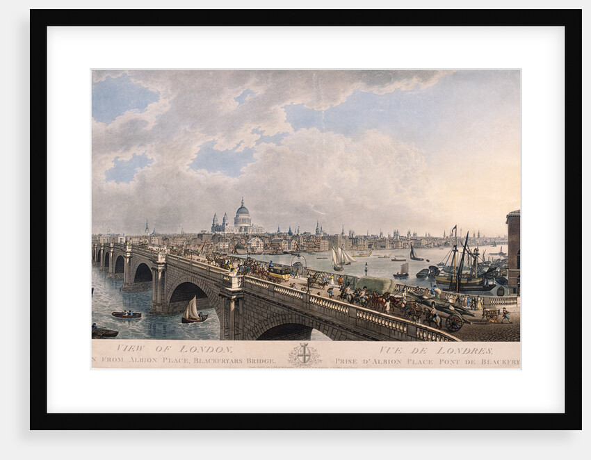 City of London from the South by Joseph Constantine Stadler