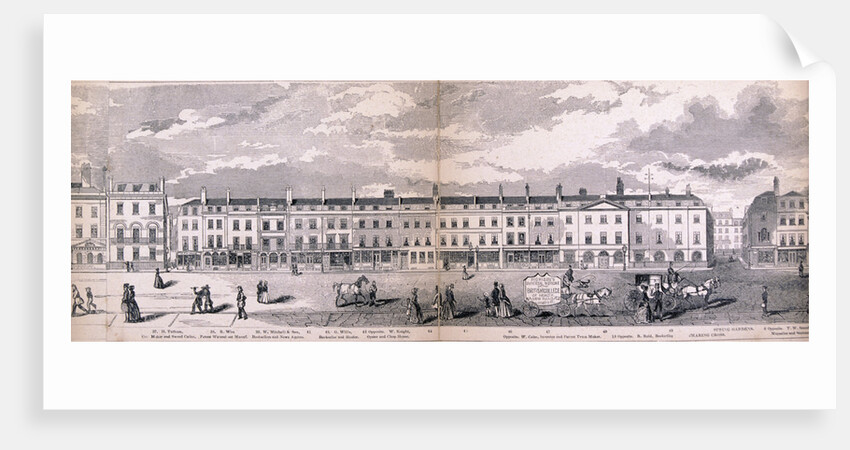 Panorama of London by George C Leighton