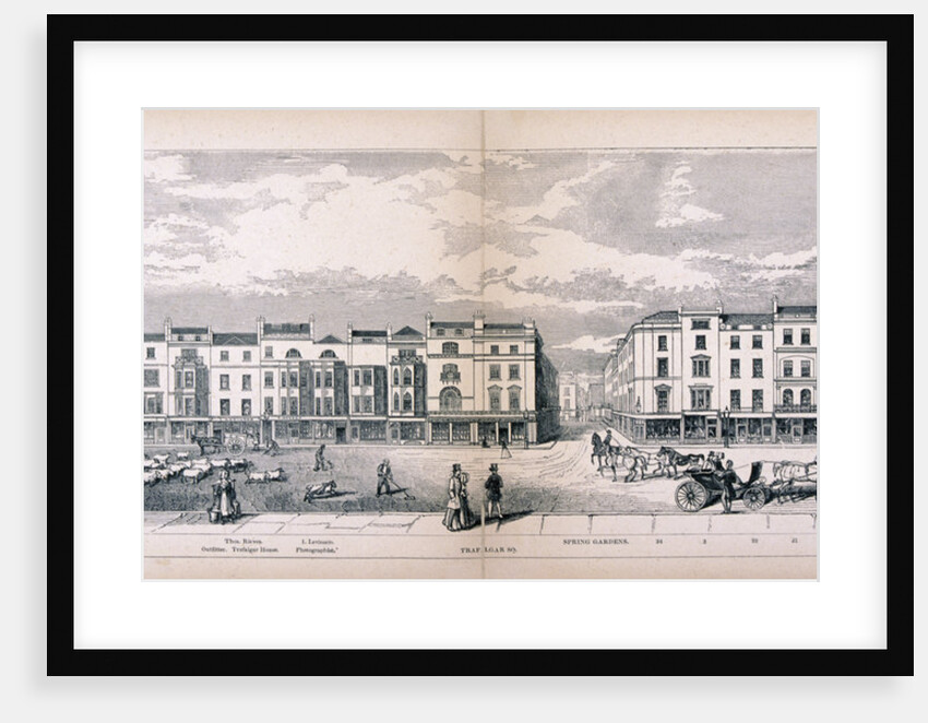 Panorama of London by George C Leighton