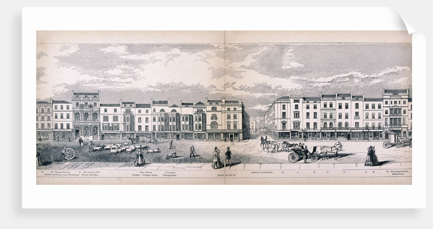 Panorama of London by George C Leighton