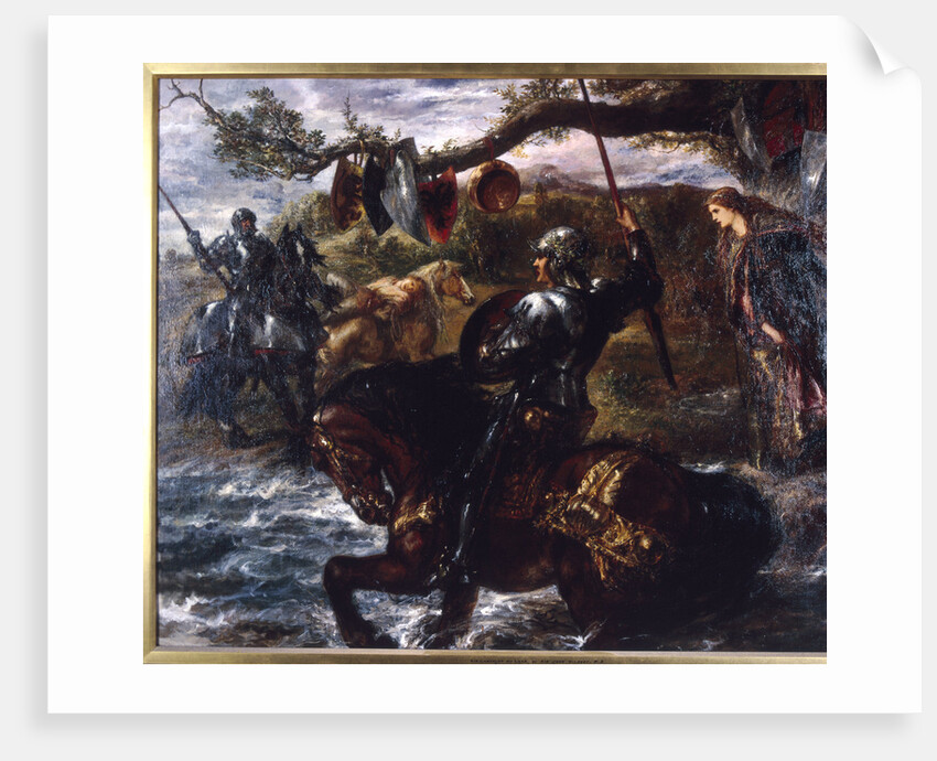 Lancelot du Lac by Sir John Gilbert