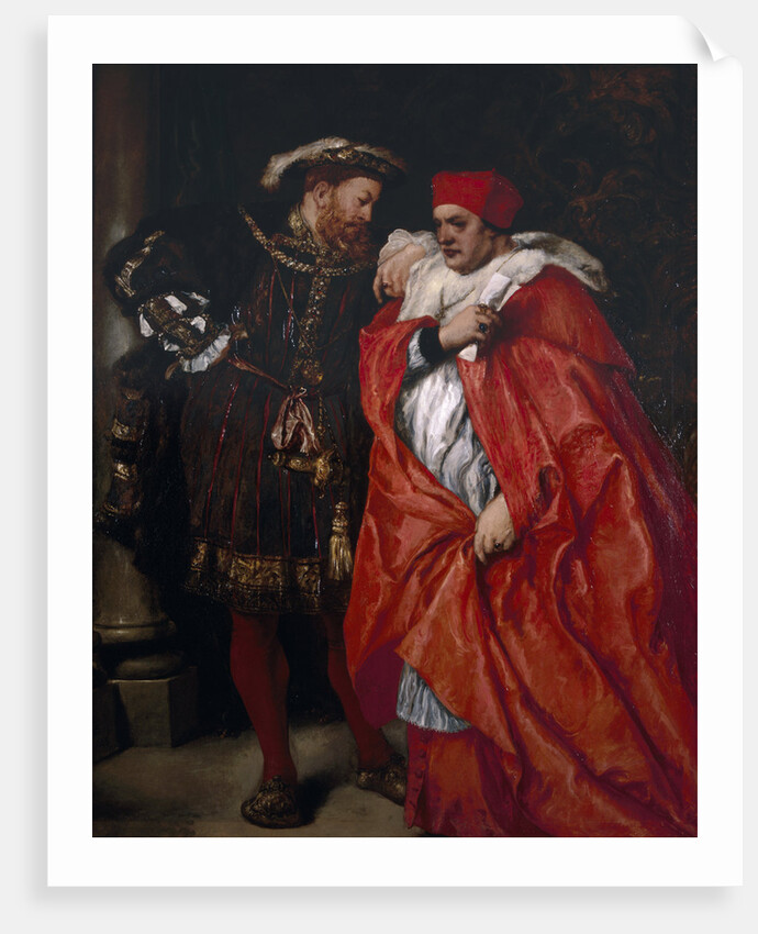Ego et Rex Meus; King Henry VIII and Cardinal Wolsey by Sir John Gilbert