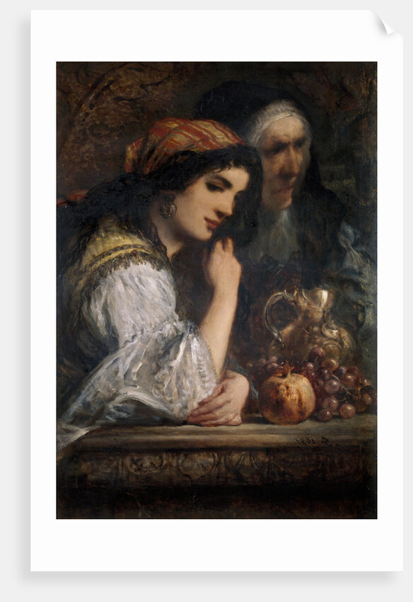 Don Quixote's Niece and Housekeeper by Sir John Gilbert