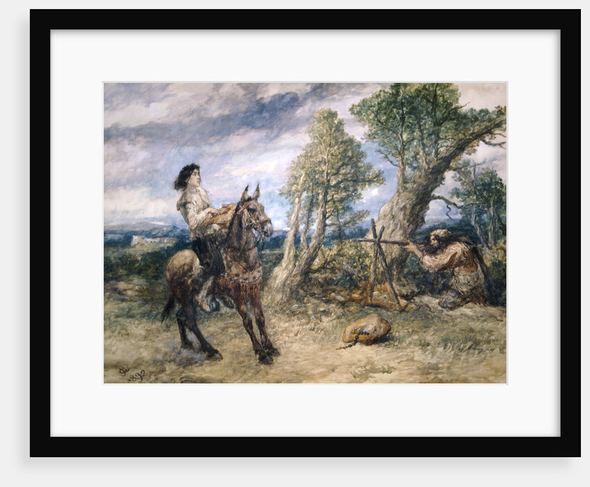 First Adventure of Gil Blas by Sir John Gilbert