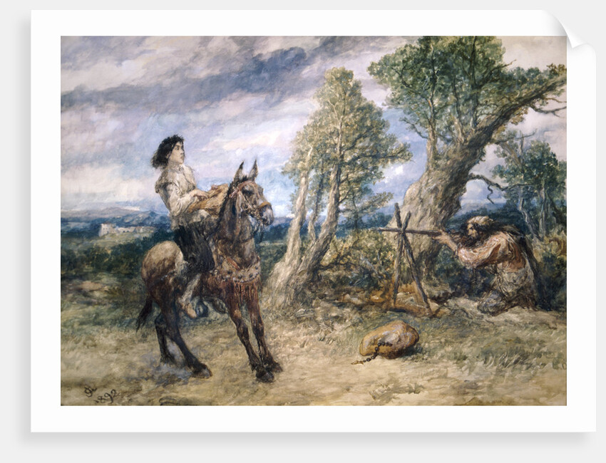 First Adventure of Gil Blas by Sir John Gilbert