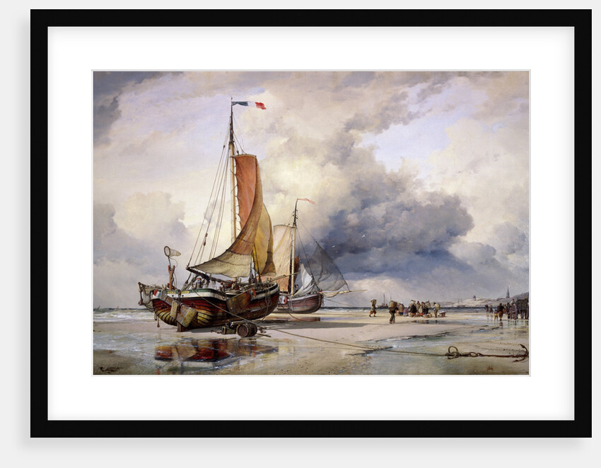 Dutch Pincks at Scheveningen by Edward William Cooke