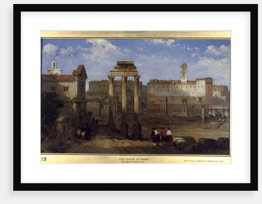 The Forum, Rome by David Roberts