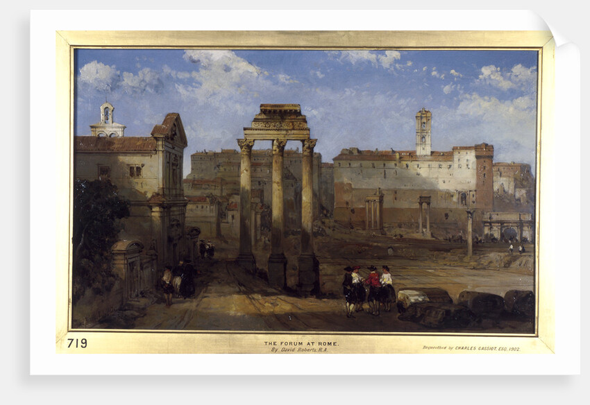 The Forum, Rome by David Roberts