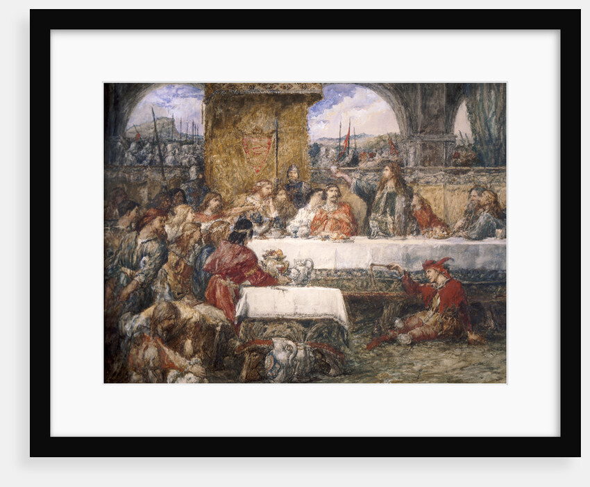 Cedric's Toast by Sir John Gilbert