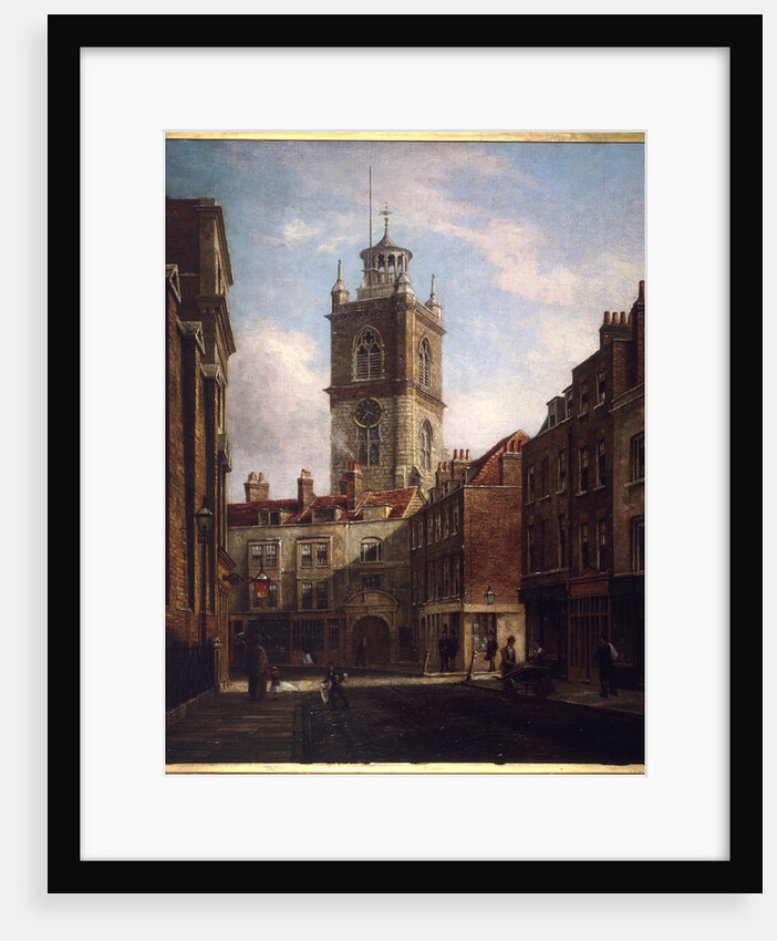 Fore Street and St Giles without Cripplegate by Walter Riddle