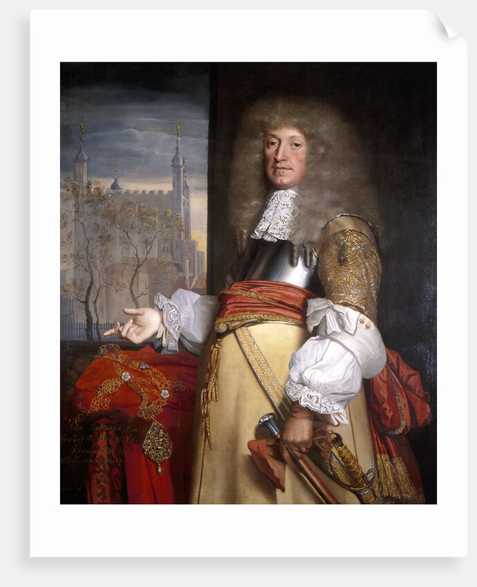 Sir John Robinson, Lord Mayor 1662 by John Michael Wright
