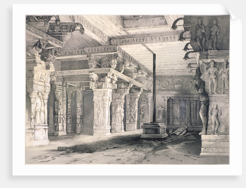 Temple of Sri Rama, Combaconum by J Hogarth