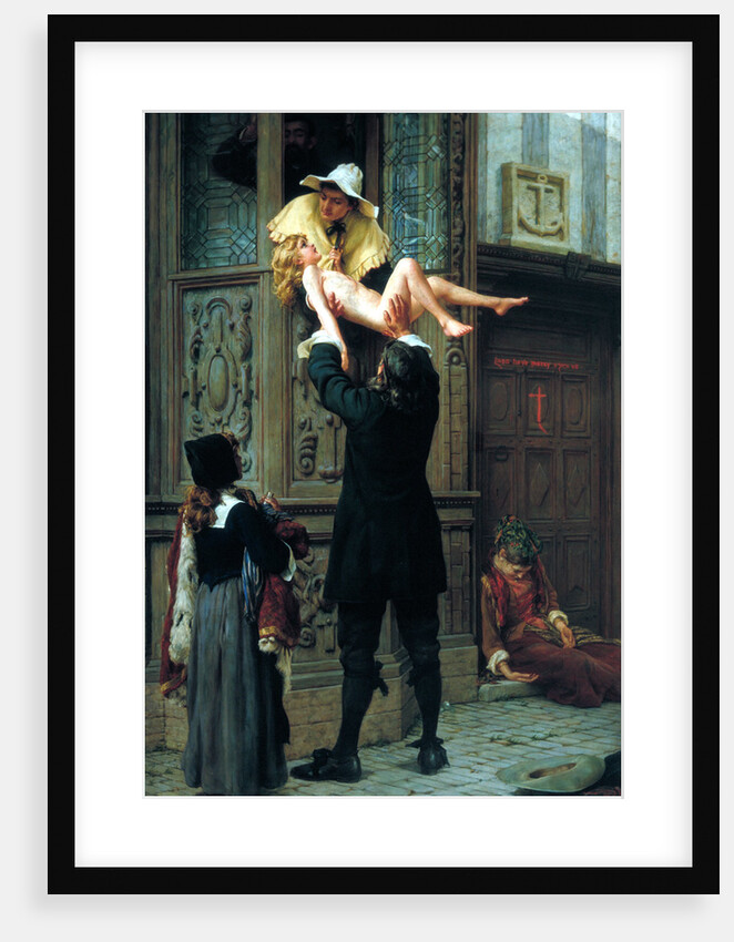 Rescued from the Plague by Francis William Topham