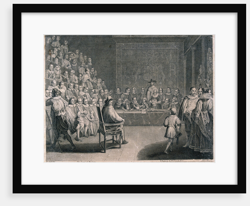 Trial of King Charles I, Palace of Westminster by Claude Dubosc
