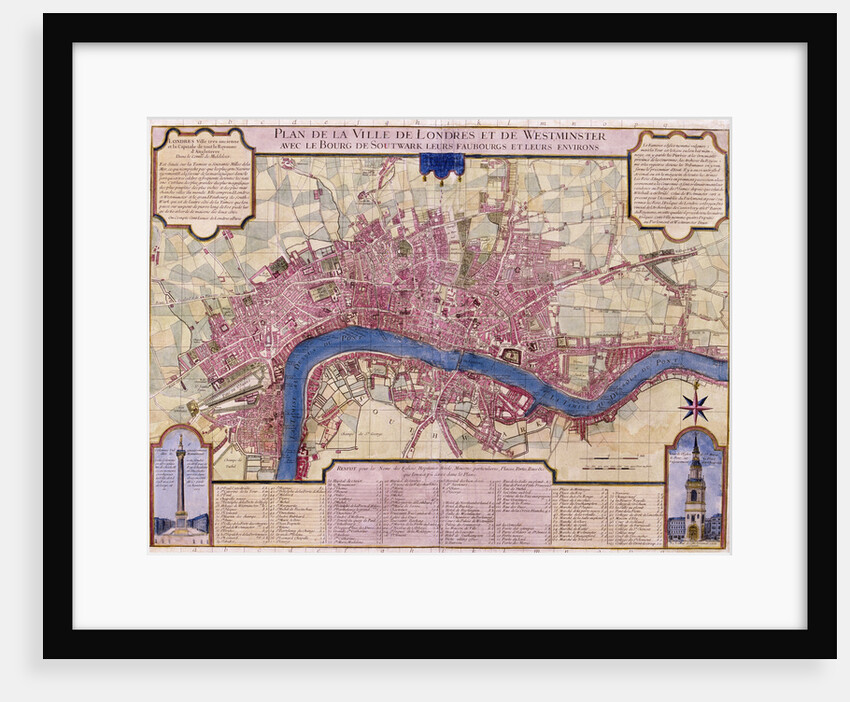 Map of London by Anonymous