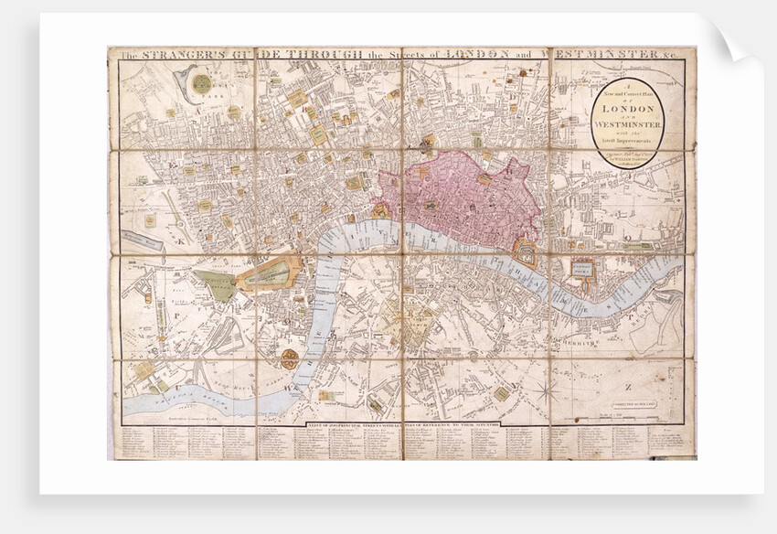 Map of London by Anonymous