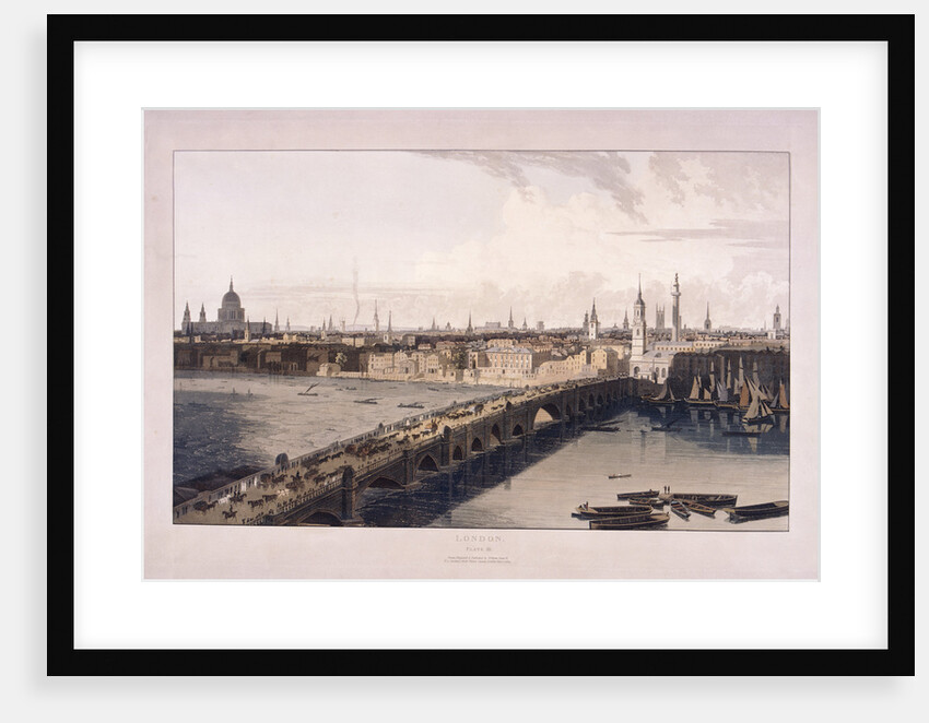 London Bridge by William Daniell