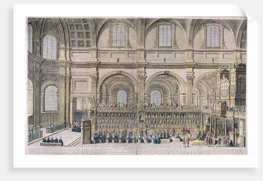 St Paul's Cathedral, London, 1706 by Robert Trevitt