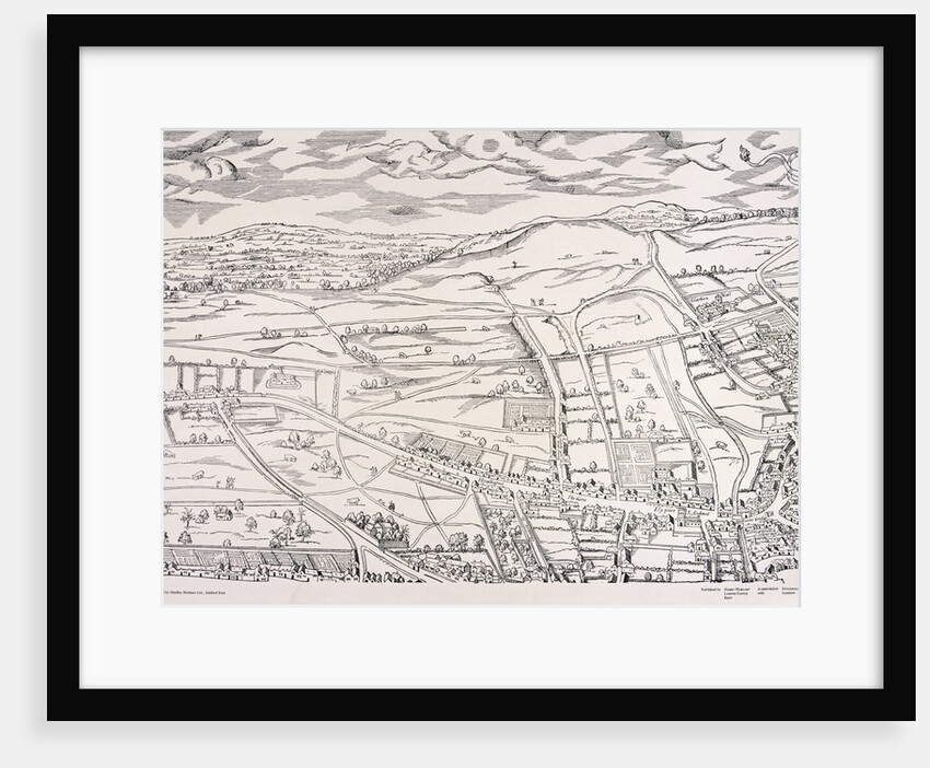 Agas' Map of London by Anonymous