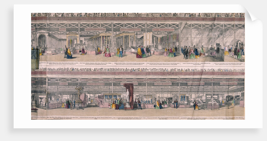 Great Exhibition, Crystal Palace, Hyde Park, London by Anonymous