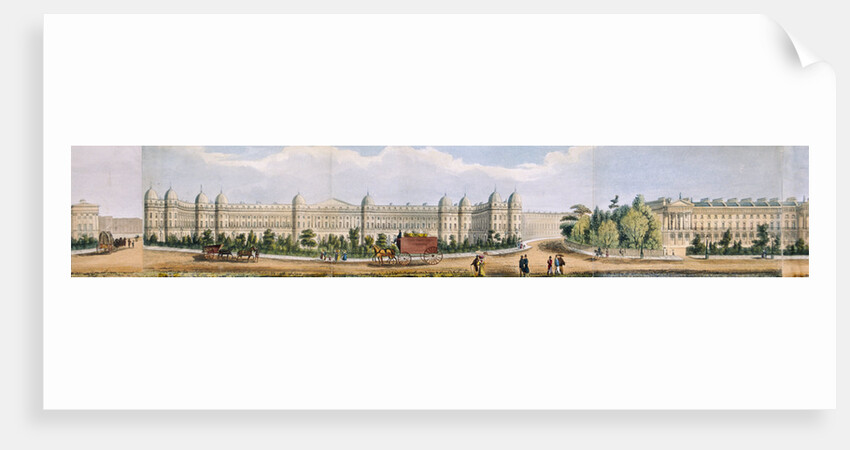 Panoramic view of the area around Regent's Park, London by Anonymous