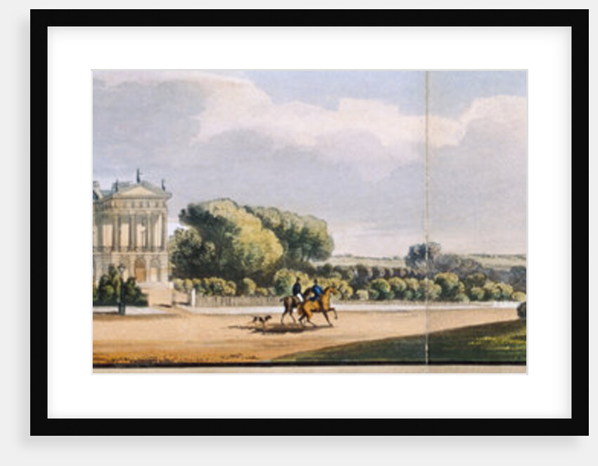 Panoramic view of the area around Regent's Park, London by Anonymous