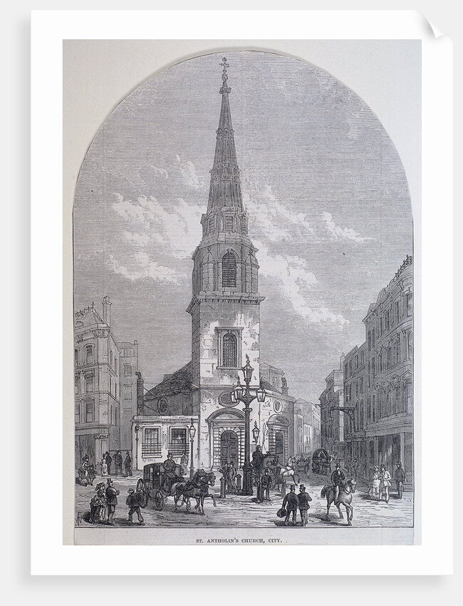St Antholin, Watling Street, London by Anonymous