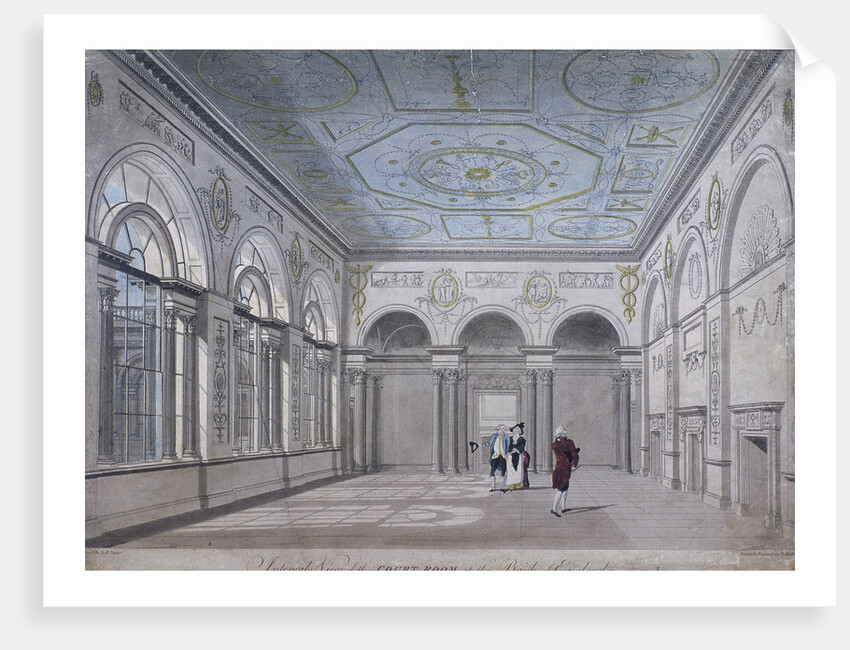 Bank of England, Threadneedle Street, London by Thomas Malton II