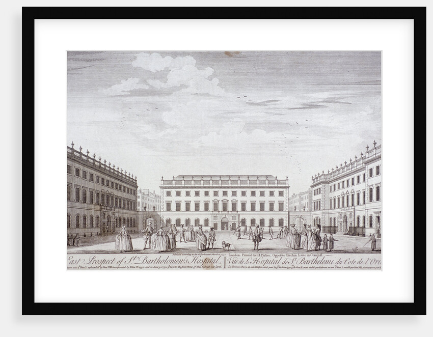 St Bartholomew's Hospital, London by Anonymous