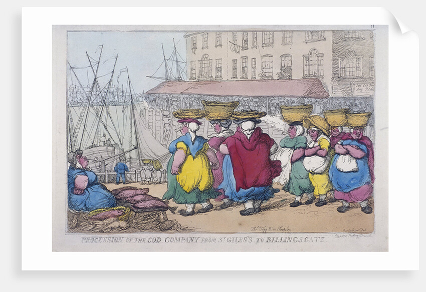 Procession of the Cod Company from St Giles's to Billingsgate by Anonymous