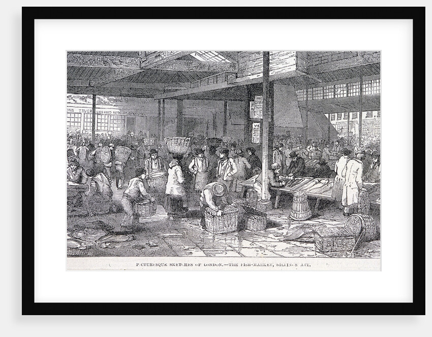 Billingsgate Market, London by James B Allen