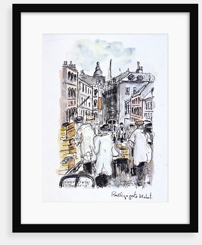 Billingsgate Market, London by Anonymous